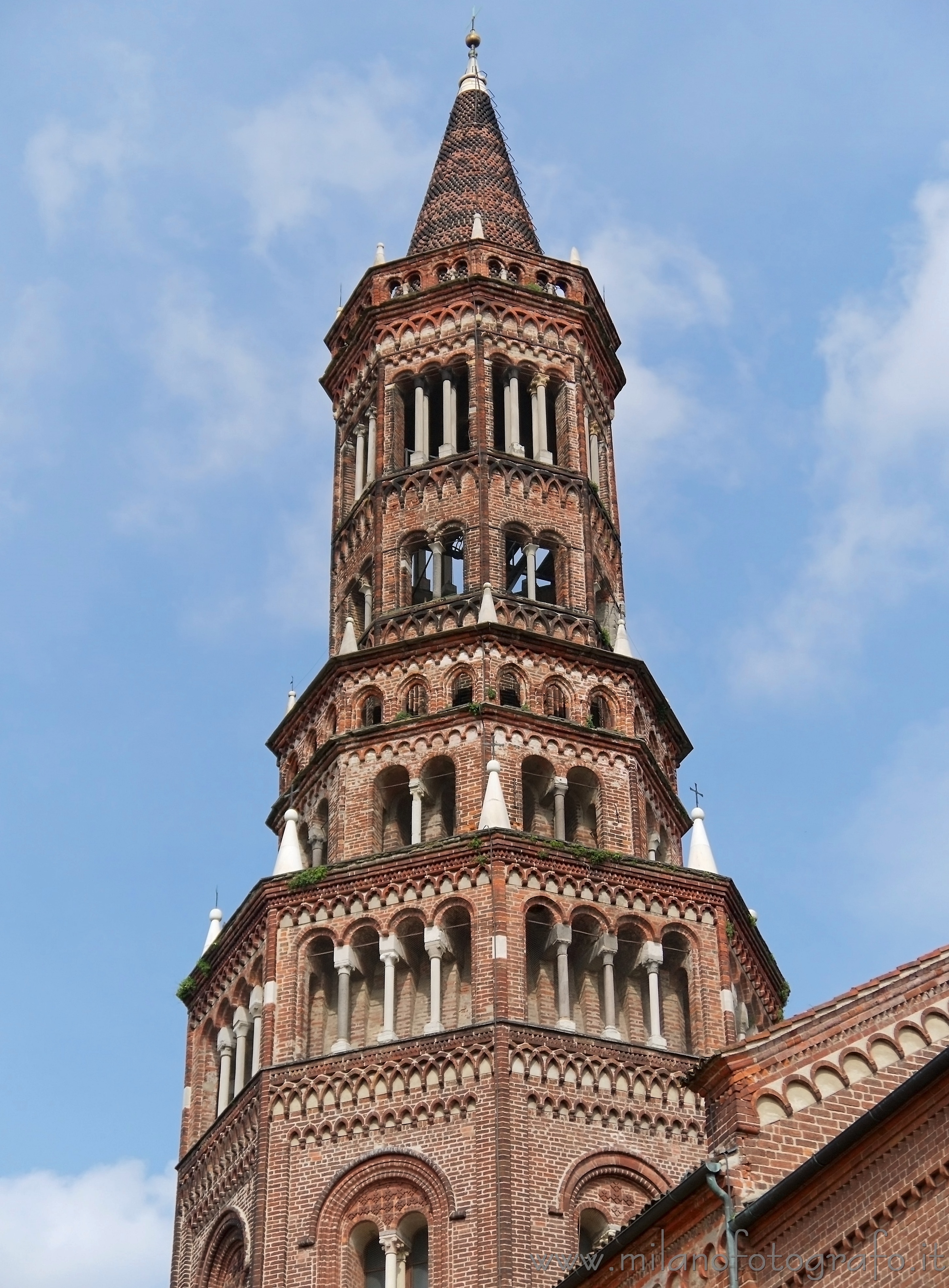 Milan (Italy) - Tower of the Abbey of Chiaravalle